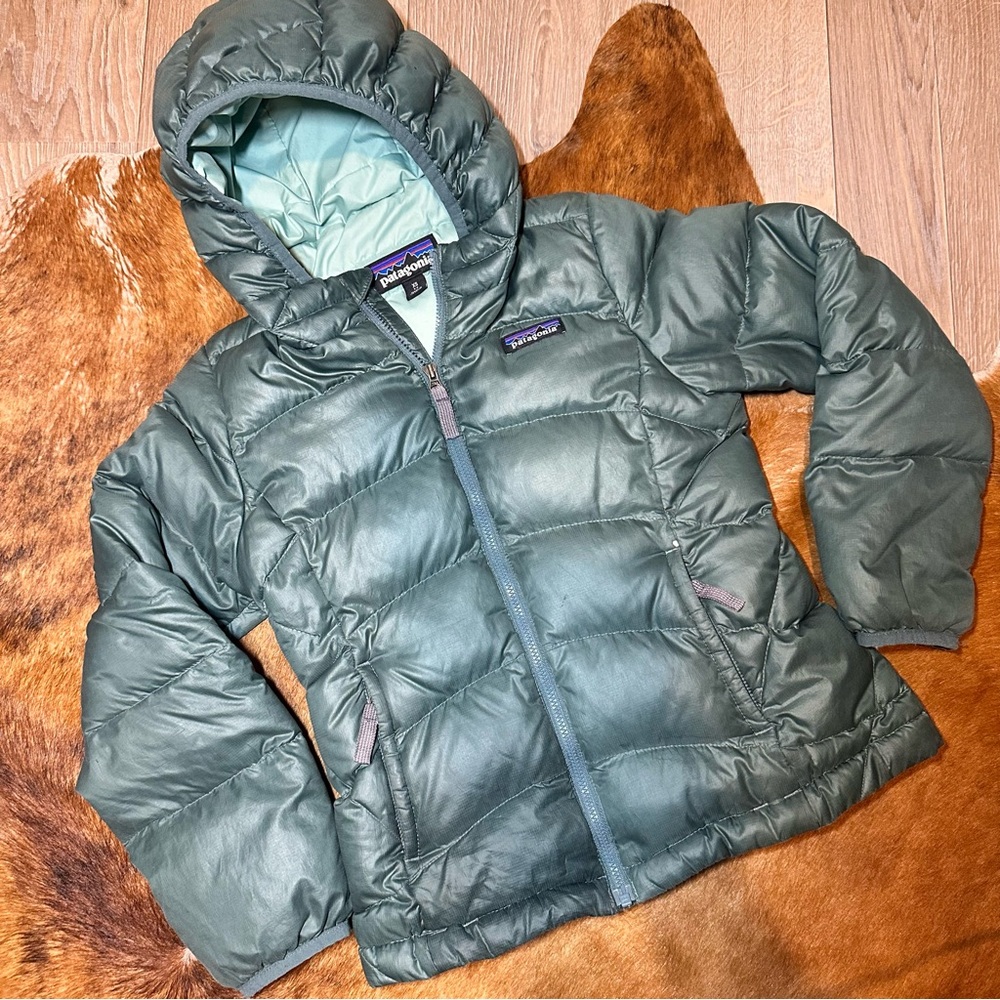 Patagonia Kids Hi-Loft Down Sweater Hoody Girls’ XS